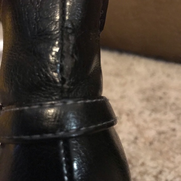 Naturalizer Black Ankle Boots Booties Size 6.5 VGC - Picture 7 of 8